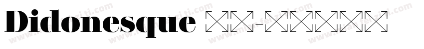 Didonesque 下载字体转换